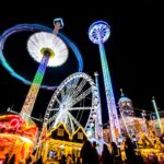 lighted carnaval during nighttime