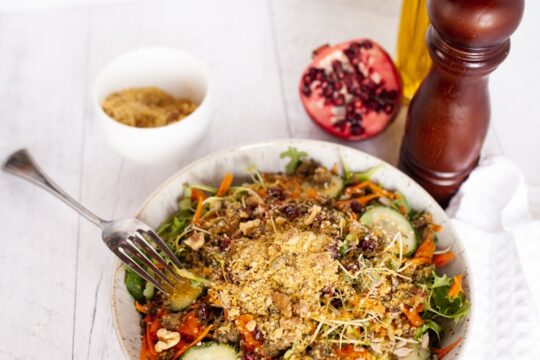 cooked food on white ceramic plate