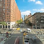 vehicle passing through roadway